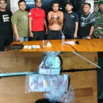 Kodim 0204/DS tangkap pengedar sabu di Tanjung Beringin ( SEKILAS SUMUT)