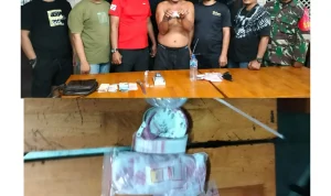 Kodim 0204/DS tangkap pengedar sabu di Tanjung Beringin ( SEKILAS SUMUT)