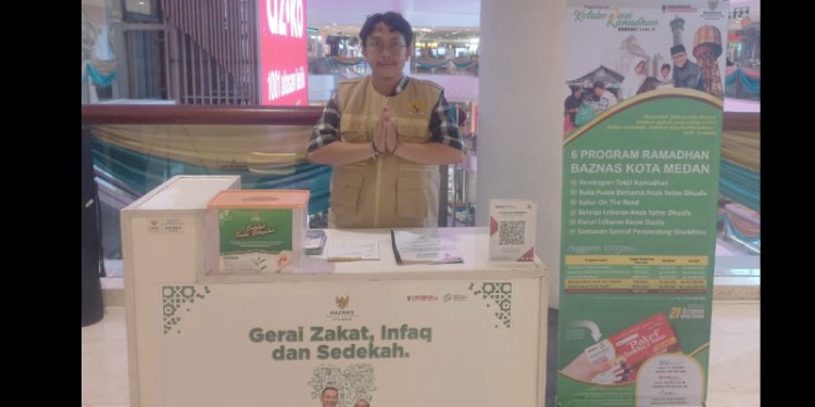 Mudahkan Pembayaran Zakat, BAZNAS Kota Medan Buka 20 Gerai Layanan; https://sekilassumut.biz.id/
