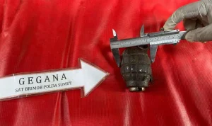 Granat Tangan Ditemukan Warga, Brimob Polda Sumut Lakukan Pemusnahan Aman di Asahan