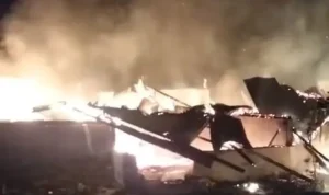 Dua Rumah Kebakaran di Aek Kuo di Hari Pertama Idulfitri; https://sekilassumut.biz.id/