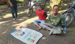 Dua Pria Diduga Edarkan Sabu Ditangkap Satres Narkoba Polres Batu Bara