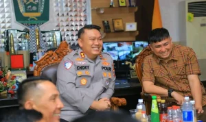 Bupati Labura Sambut Kunjungan Perdana Kapolres Labuhanbatu