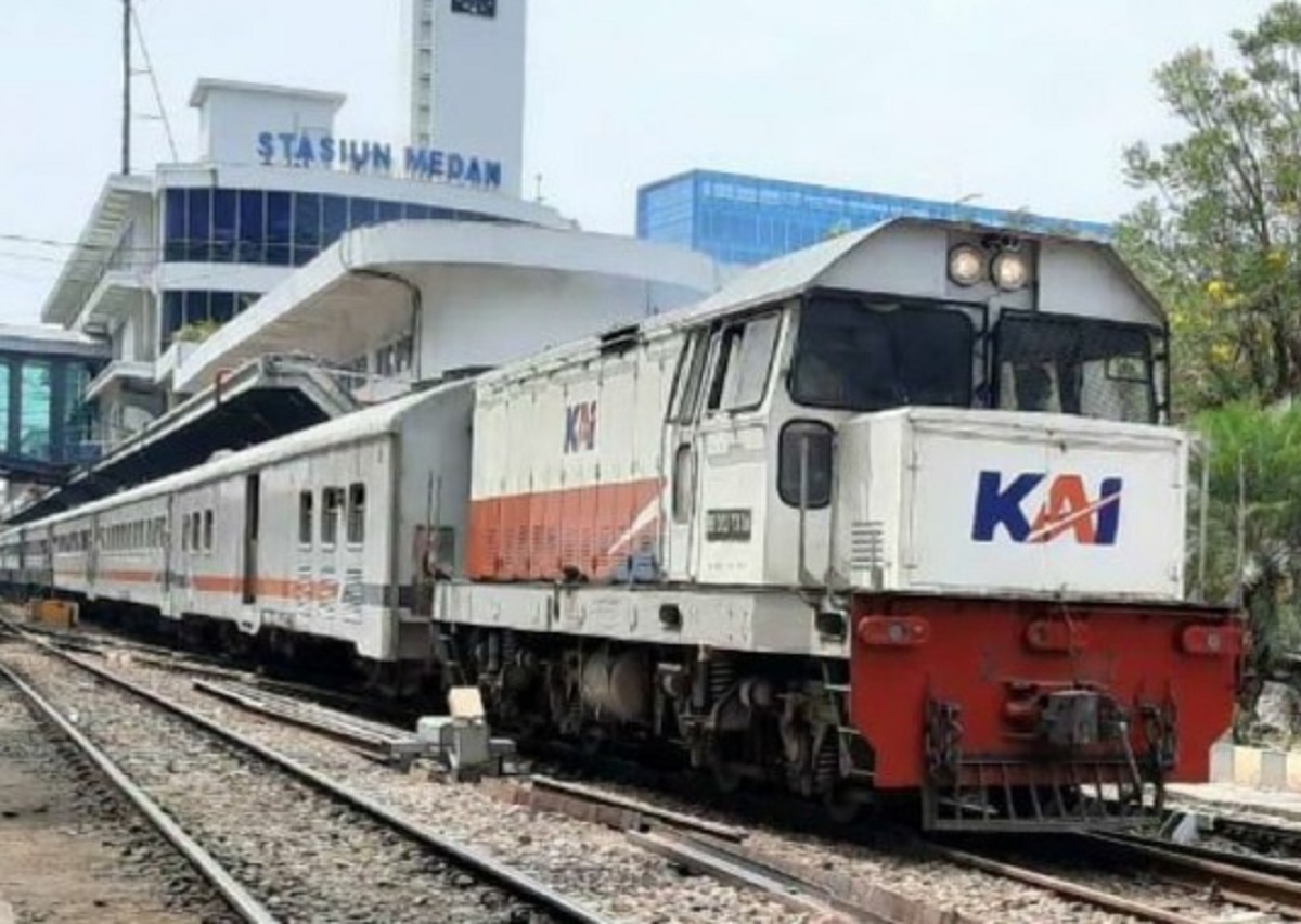 Jumlah Penumpang Kereta Api di Sumut Naik 21% Selama Long Weekend Tahun Baru Islam